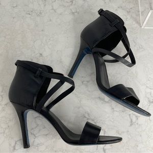 Cole Haan Maria Sharipova Nike Air Black Strappy Heels